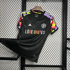 CAMISETA MANCHESTER UNITED 24/25 PRE-JUEGO NEGRO (HOMBRE)