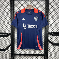 CAMISETA MANCHESTER UNITED PRE-JUEGO AZUL (HOMBRE)